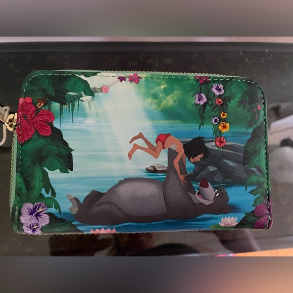 Loungefly Disney Jungle Book Bare Necessities Zip Around Wallet - Picture 2 of 4